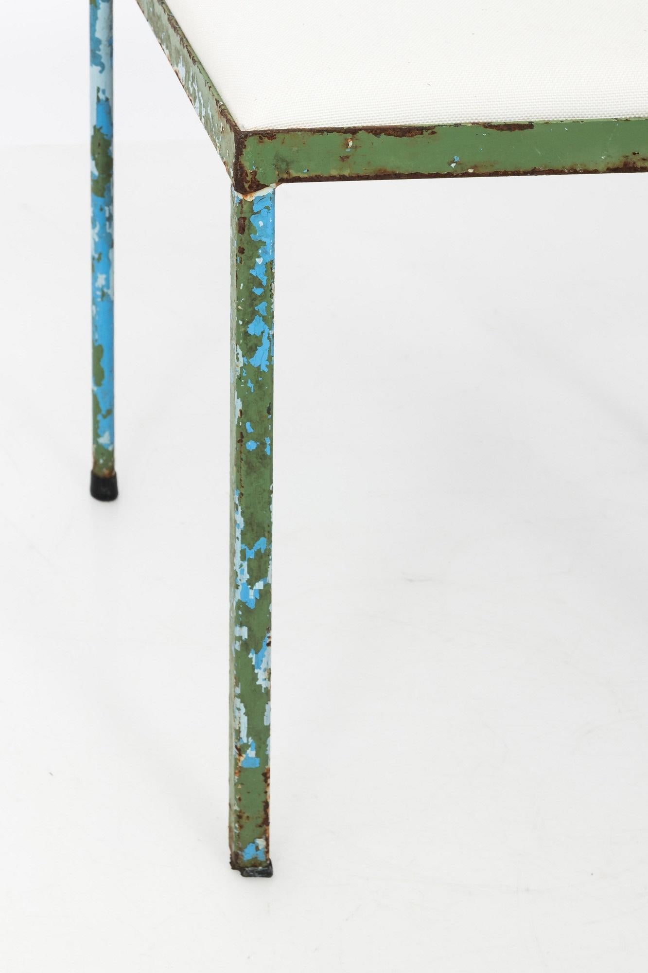 French Luigi Serafini Style Scroll Back Suspiral Chairs for Garden