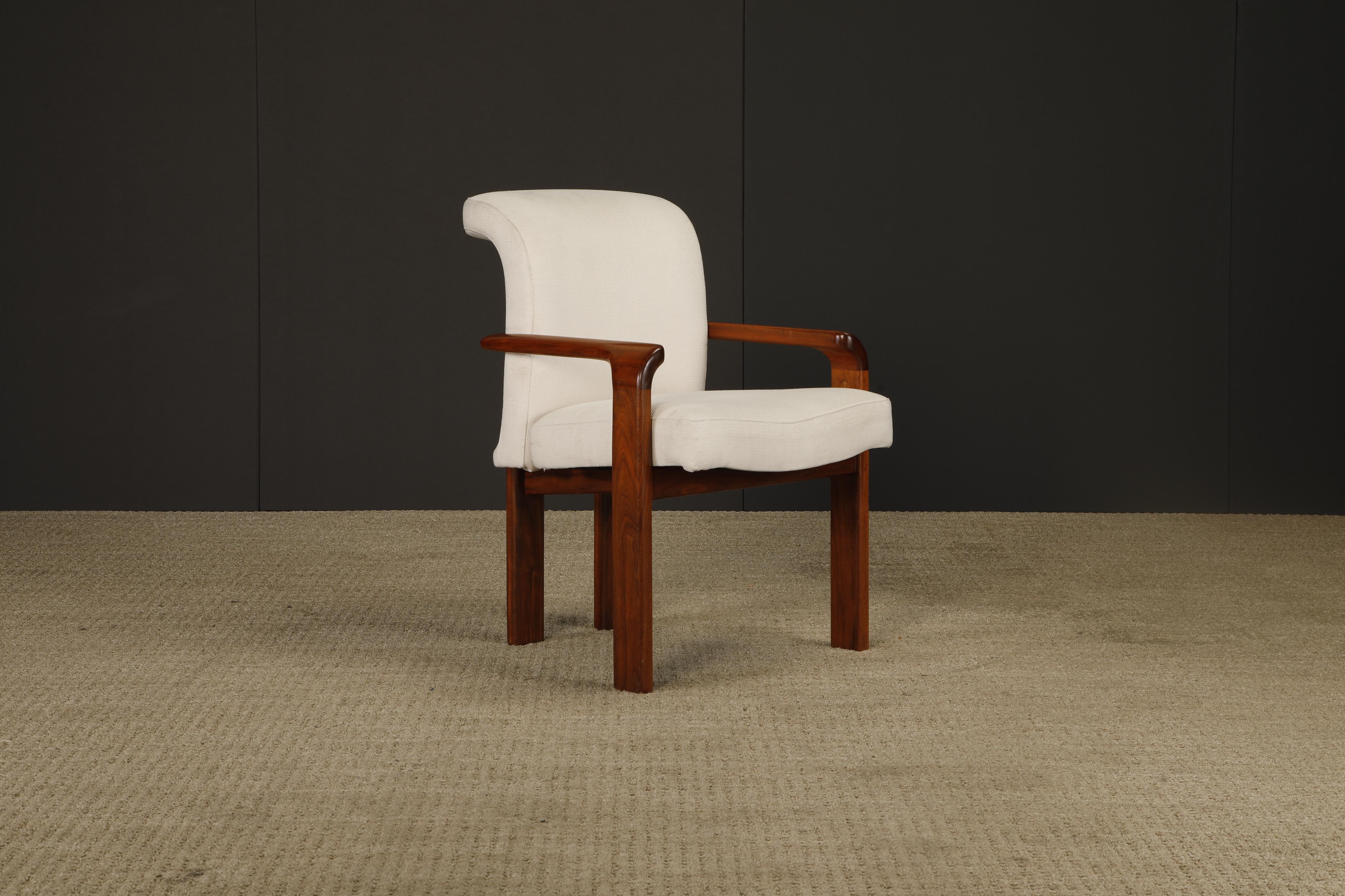 Satz von vier skulpturalen Sesseln im Stil von Afra & Tobia Scarpa, 1970er Jahre im Angebot 5