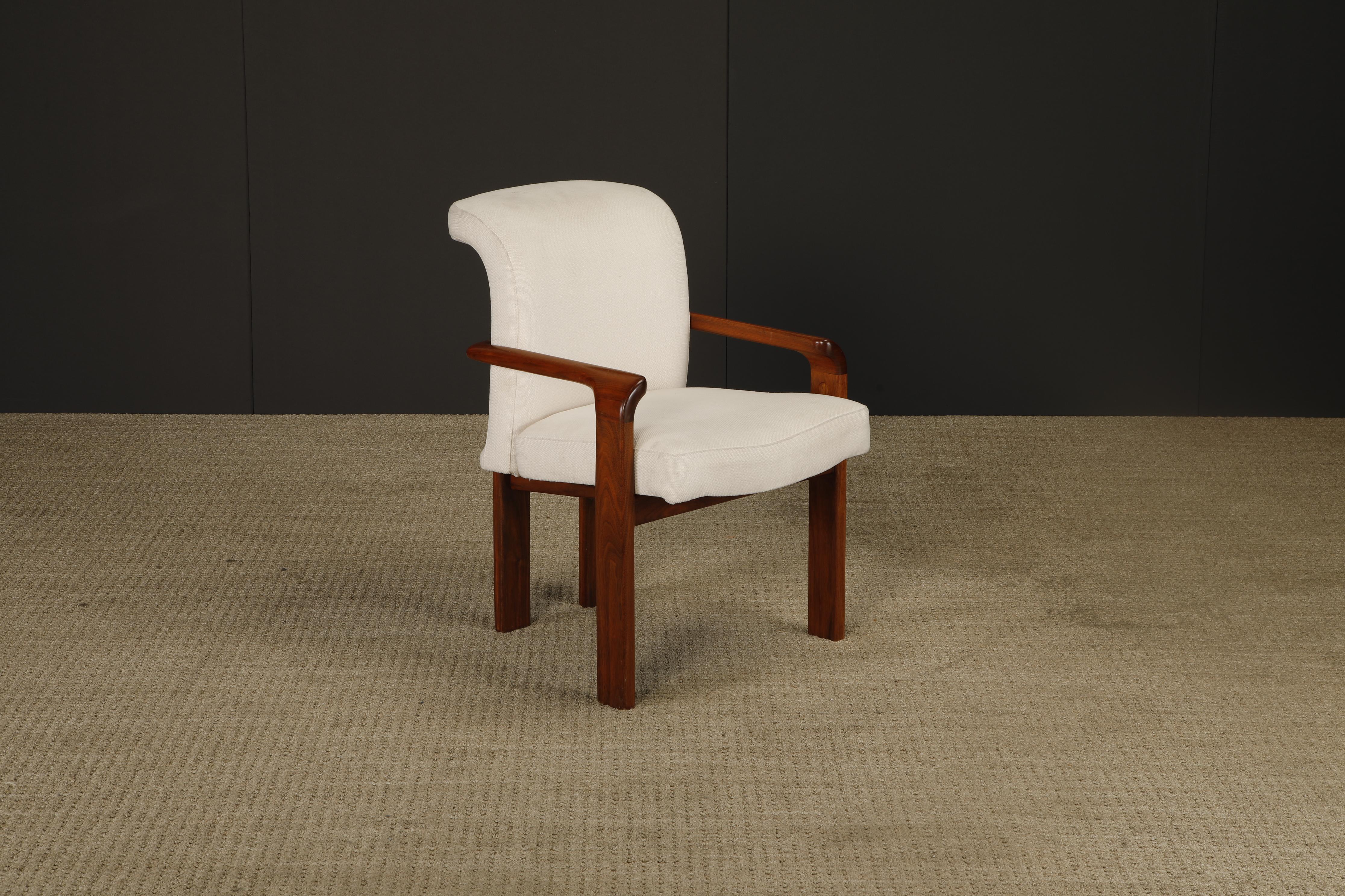 Satz von vier skulpturalen Sesseln im Stil von Afra & Tobia Scarpa, 1970er Jahre im Angebot 6