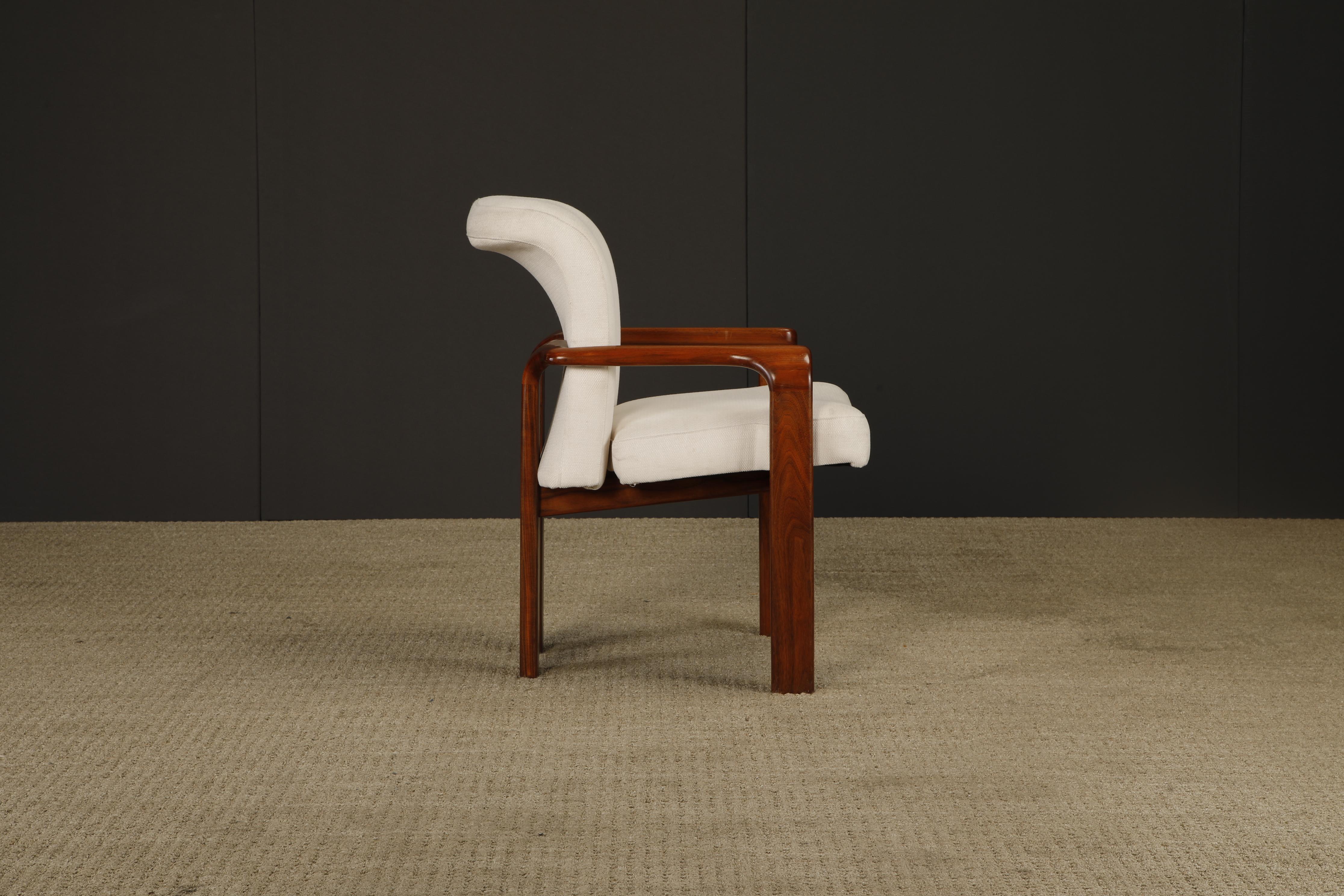 Satz von vier skulpturalen Sesseln im Stil von Afra & Tobia Scarpa, 1970er Jahre im Angebot 7