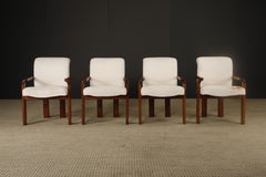 Set of Four Sculptural Armchairs in the Style of Afra & Tobia Scarpa, 1970s