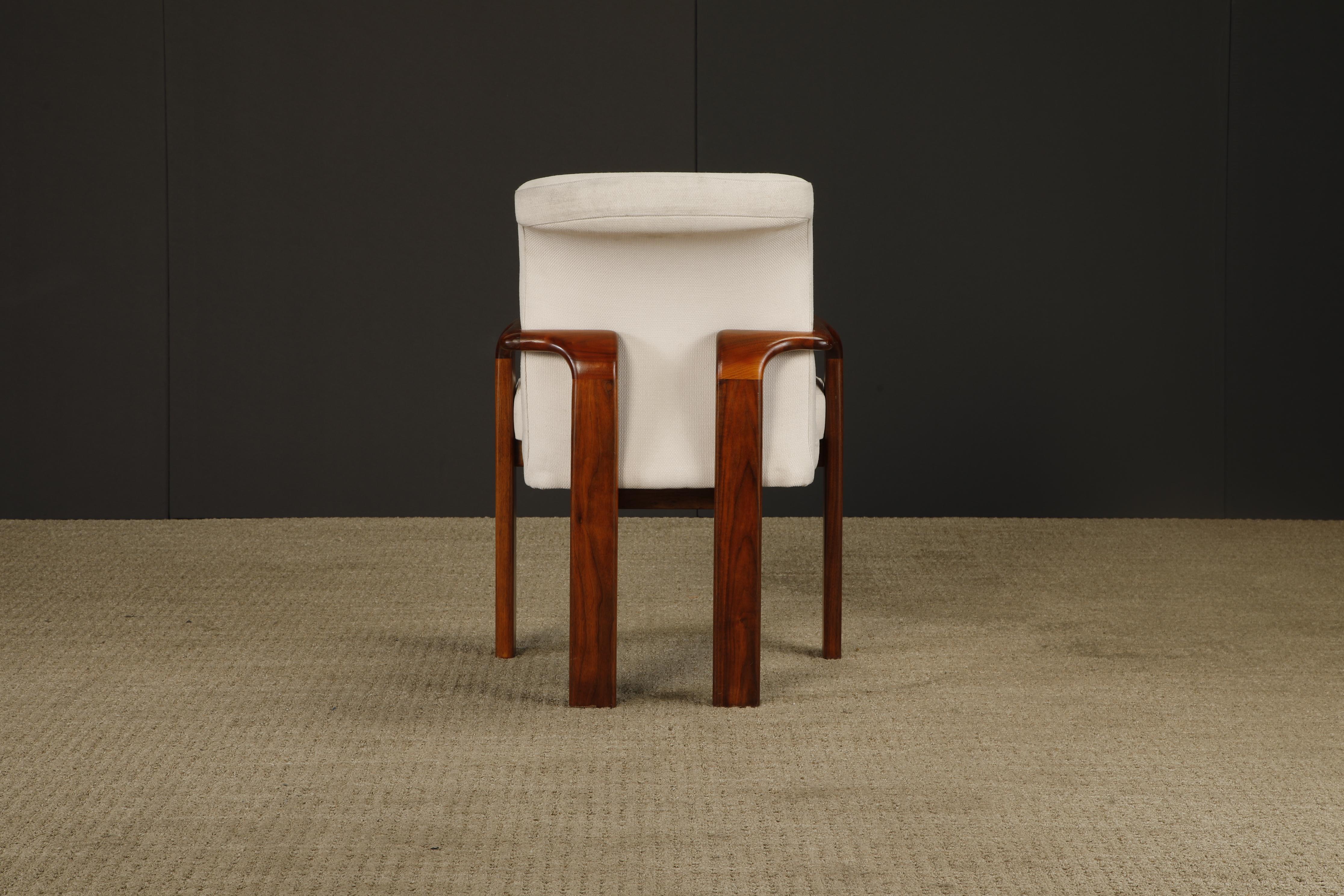 Satz von vier skulpturalen Sesseln im Stil von Afra & Tobia Scarpa, 1970er Jahre im Angebot 13