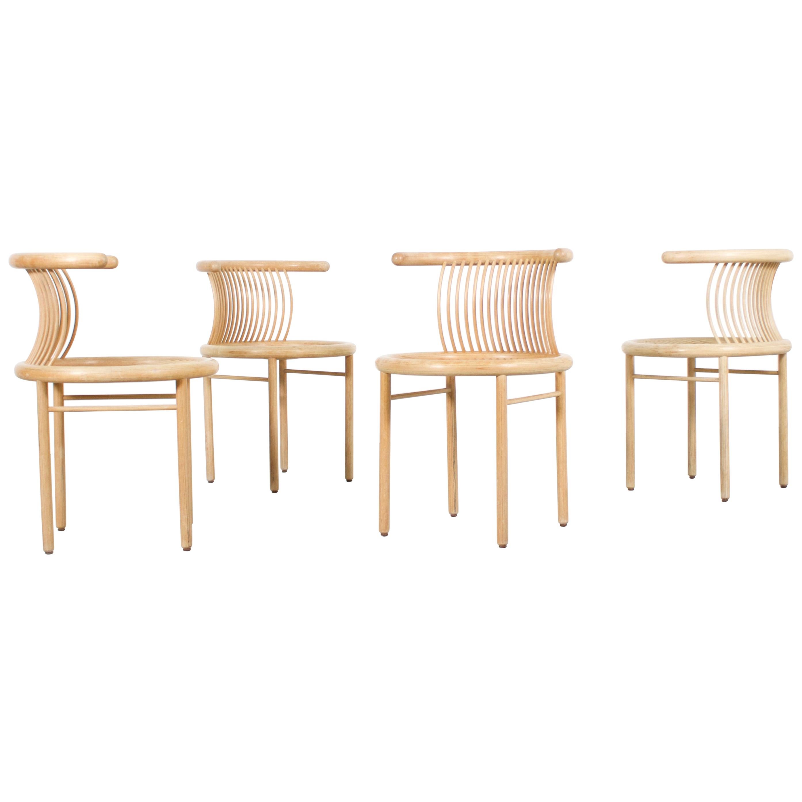 Set of Four Sculptural ‘Circo’ Dining Chairs by Herbert Ohl