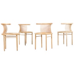 Vintage Set of Four Sculptural ‘Circo’ Dining Chairs by Herbert Ohl