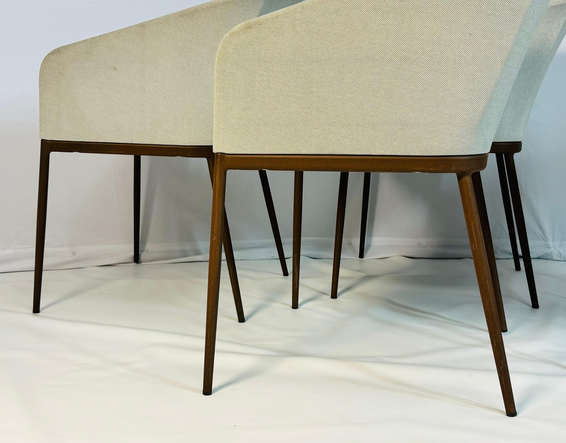 Ensemble de quatre fauteuils d'extérieur Senso par Studio Expormim, design espagnol moderne en vente 5