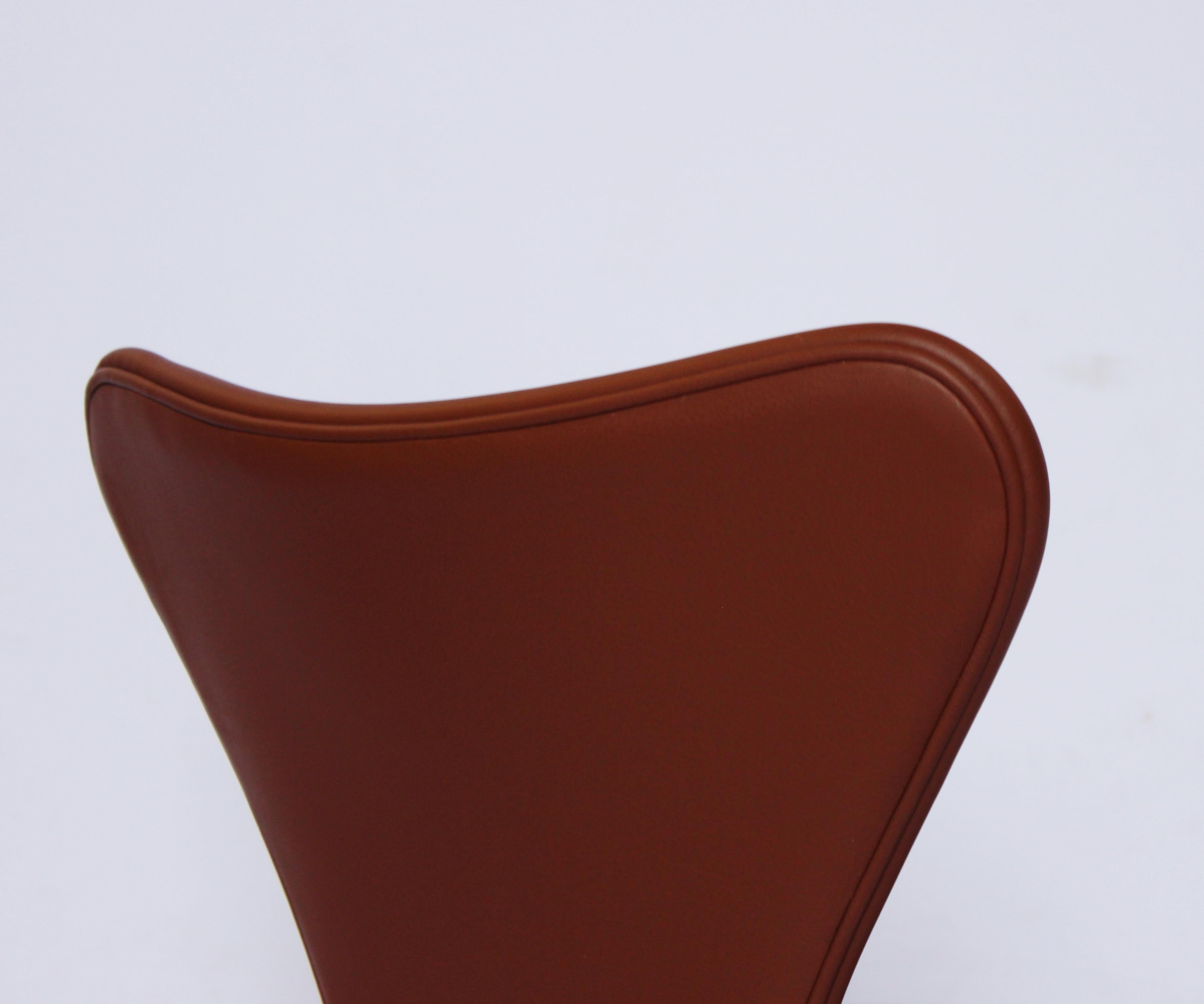 Ensemble de quatre chaises Series 7, modèle 3107 d'Arne Jacobsen pour Fritz Hansen en vente 2