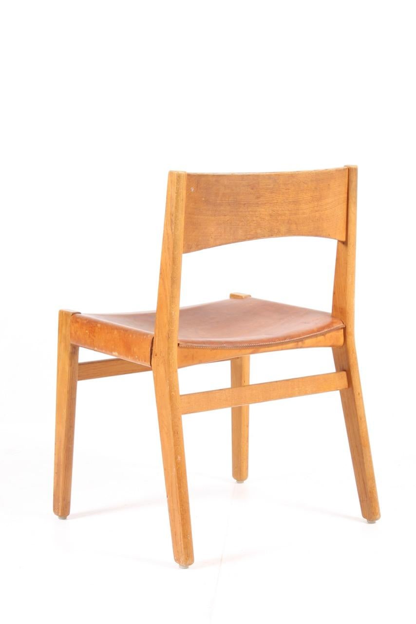 Danish Set of Four Side Chairs by John Vedel-Rieper