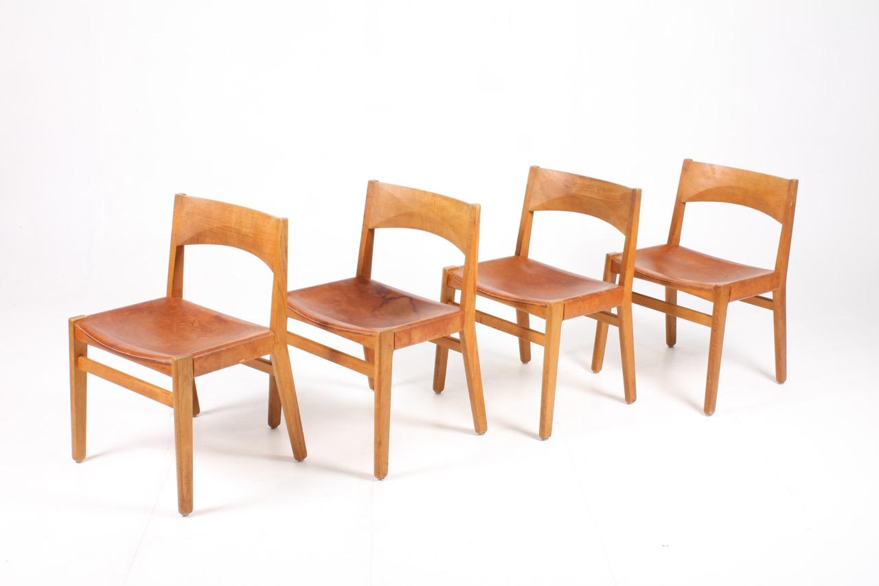 Set of Four Side Chairs by John Vedel-Rieper 1