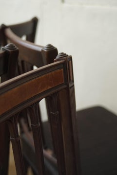 Set of Four Side Chairs in the Chippendale Manner, England, ca. 1880
