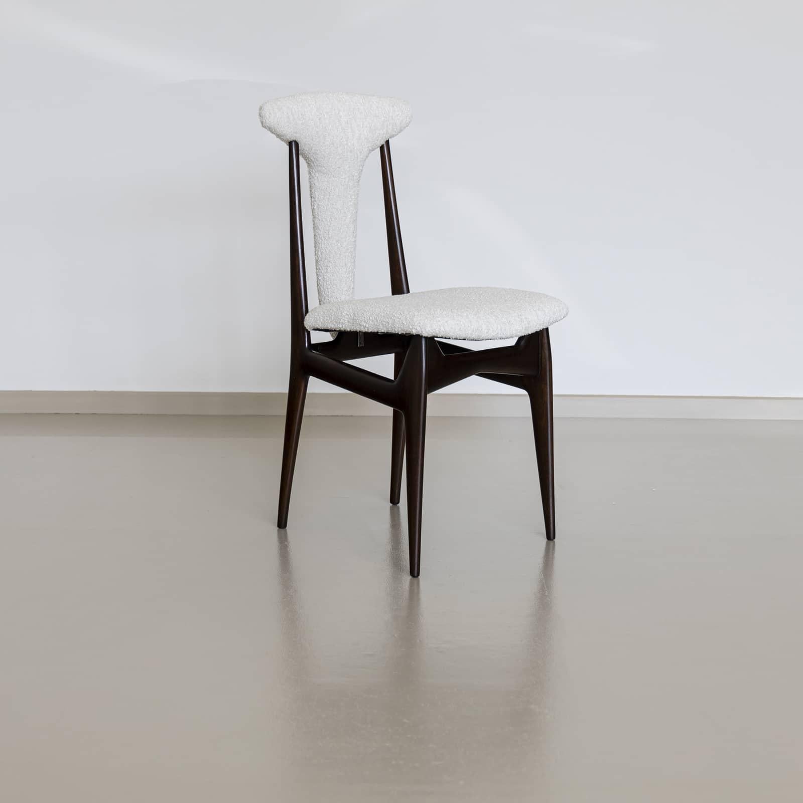 Milieu du XXe siècle Ensemble de quatre chaises d'appoint, Italie années 1950 en vente