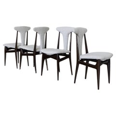 Set of four Side Chairs, Italy 1950s