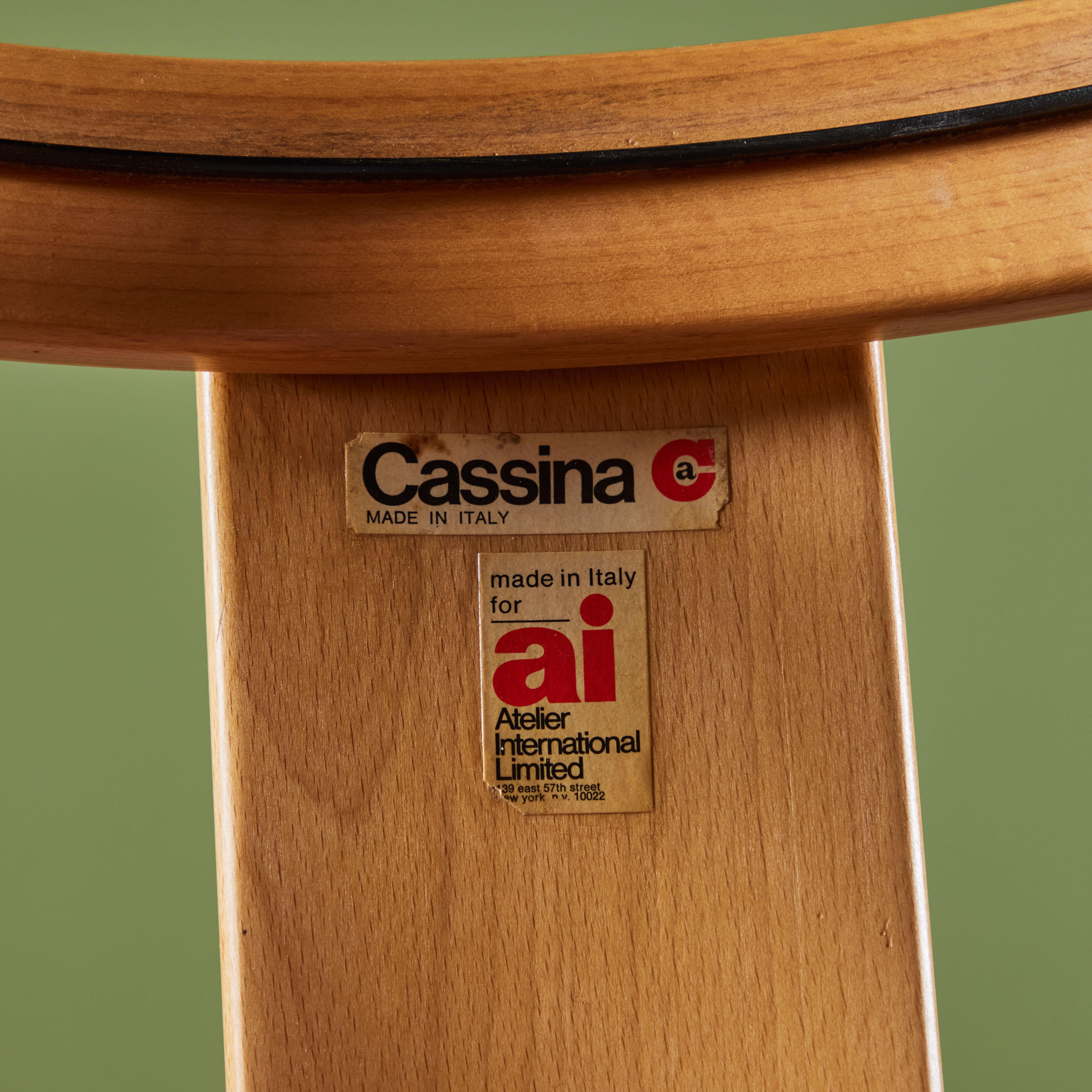 Juego de cuatro mesas auxiliares de Gianfranco Frattini para Cassina 11