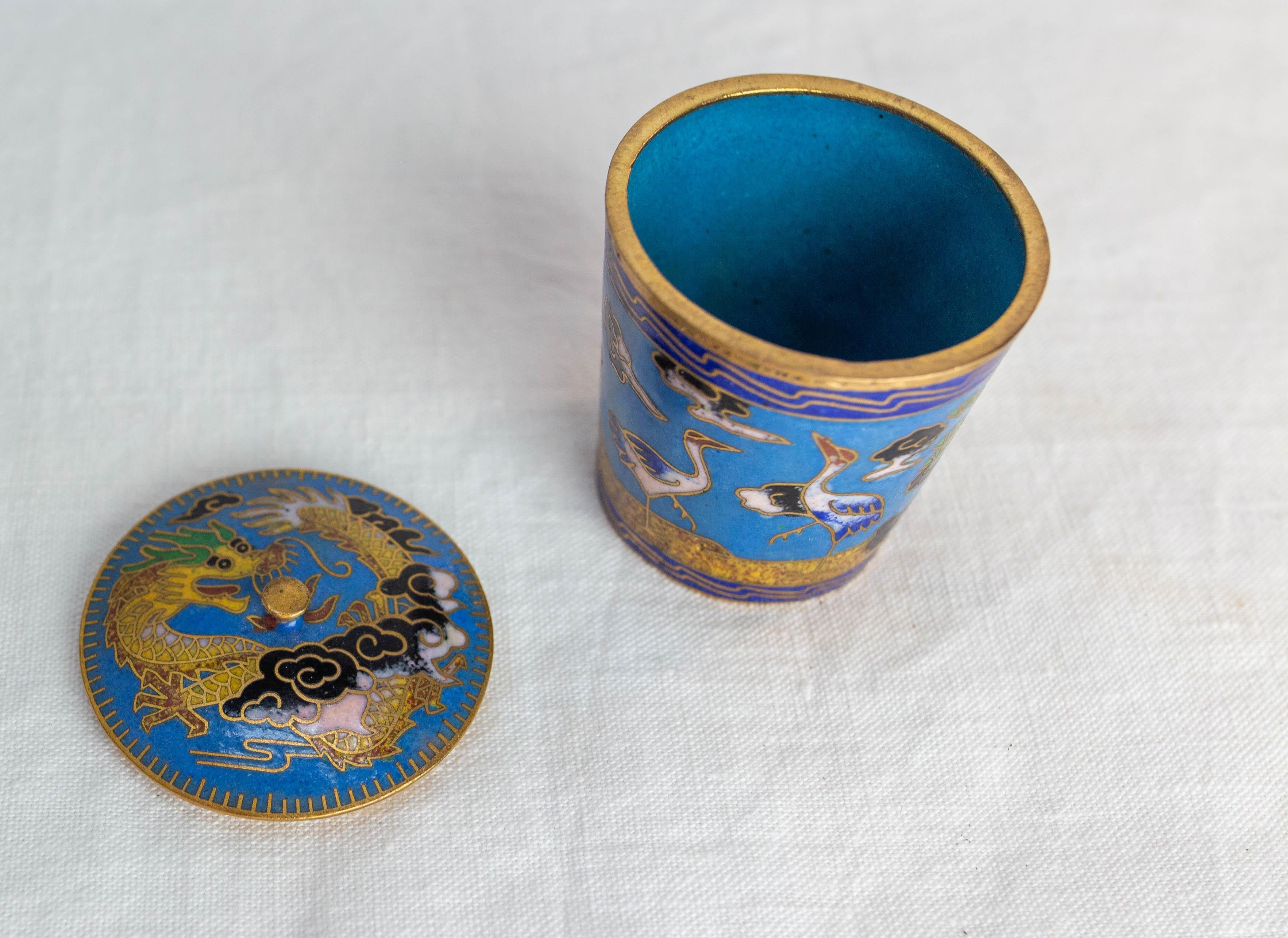 Set of Four Small Boxes from a Collection, French & Chinese before 1950 For Sale 7