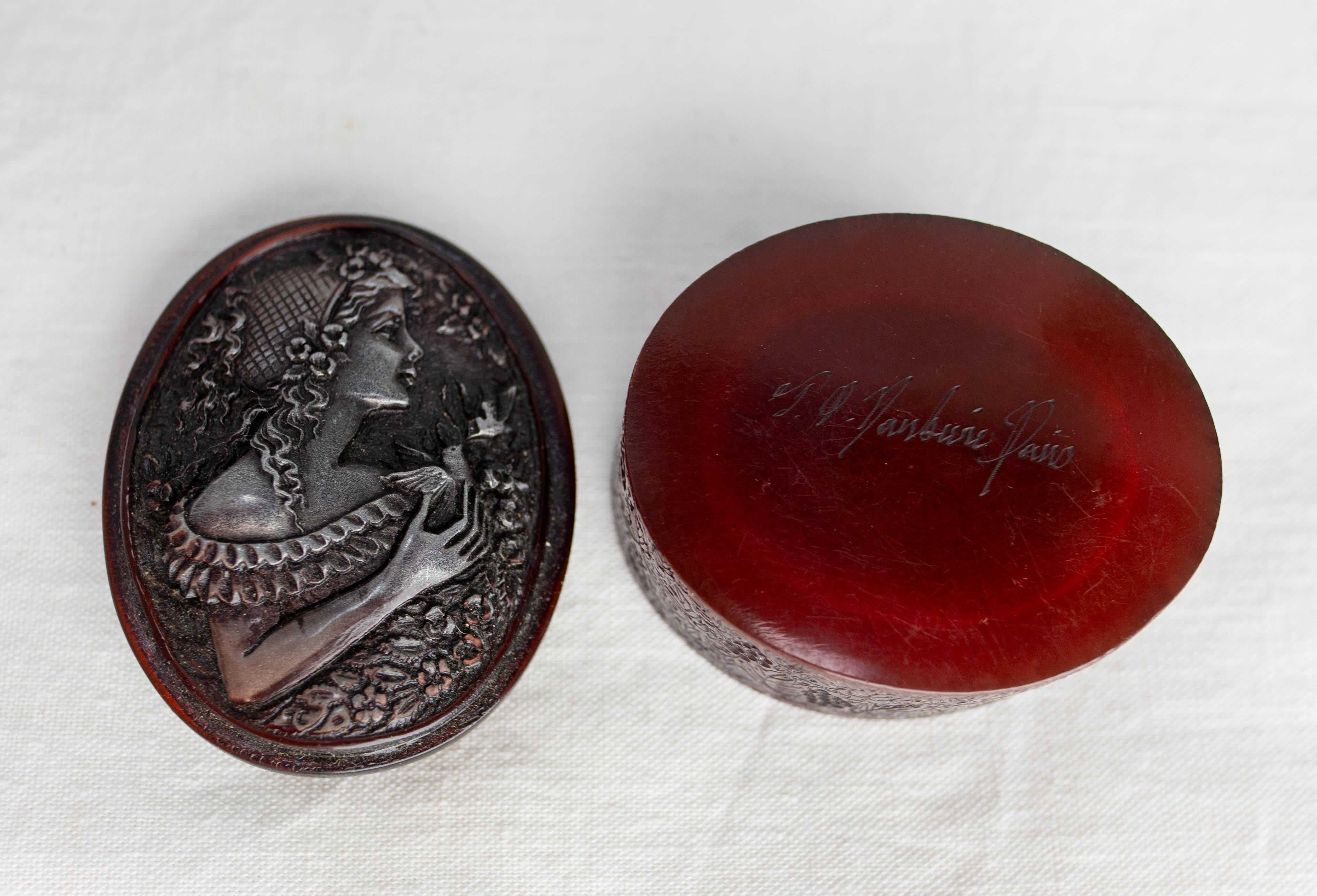 Set of Four Small Boxes from a Collection, French & Chinese before 1950 For Sale 2