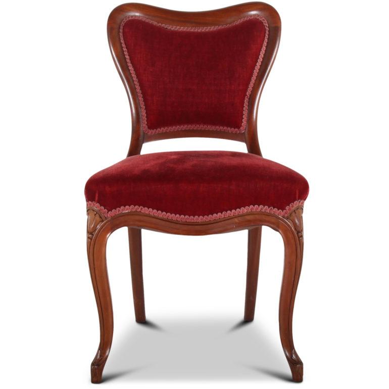 A set of four, beautifully made, solid mahogany Victorian chairs. The set is in superior original condition with no breaks or repairs, circa 1880.

 