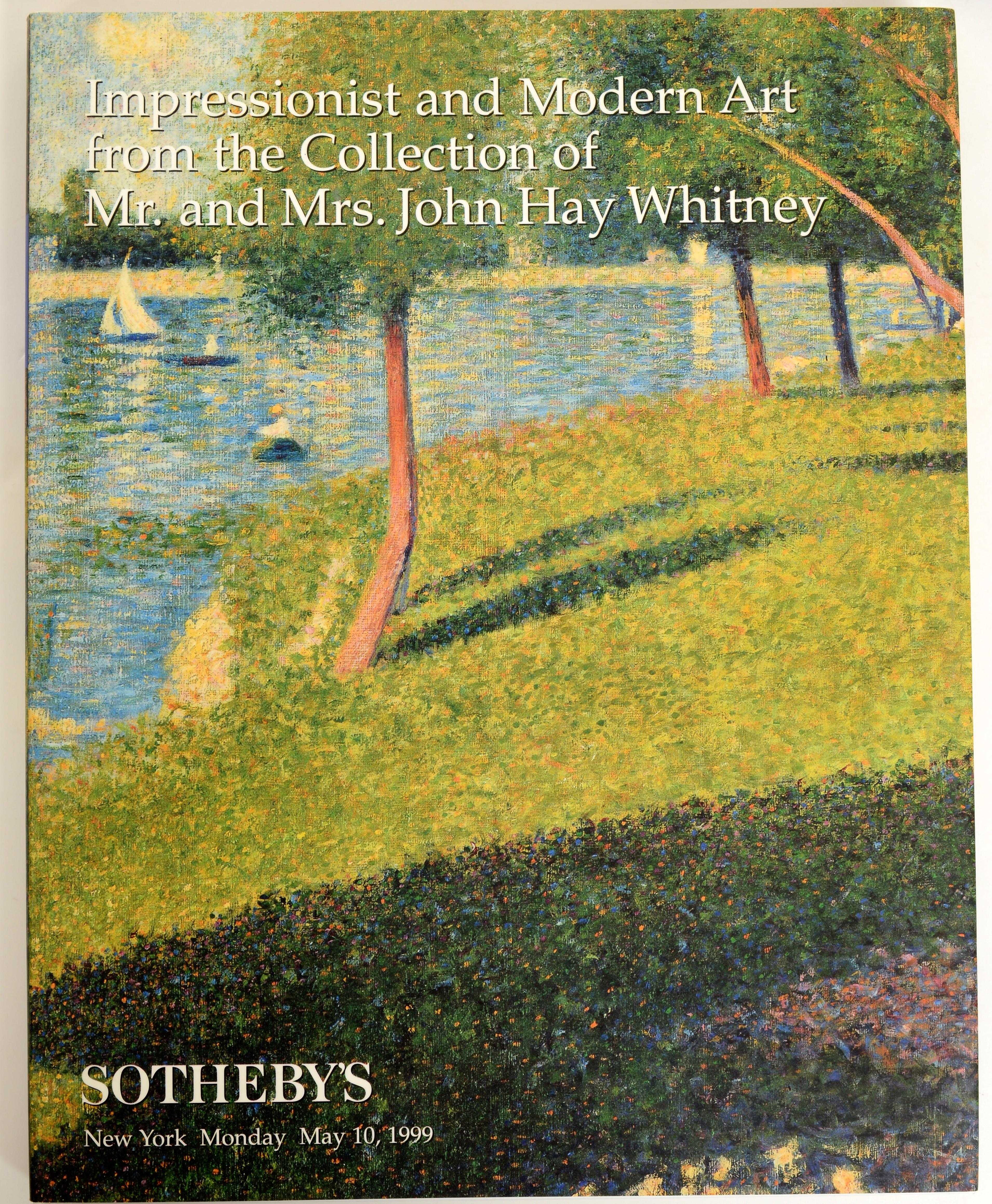 Set of Four Sotheby's Catalogs of Mr. & Mrs. John Hay Whitney, 1999 and 2004 For Sale 2