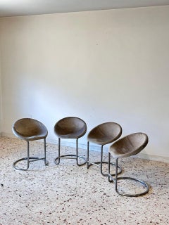 Set of four space age stools, Italy, 1960 c.