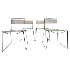 Retro Set of Four Spaghetti Chairs by Giandomenico Belotti for Alias, 1980s