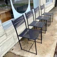 Ensemble de quatre chaises Spaghetti de Giandomenico Belotti pour Alias