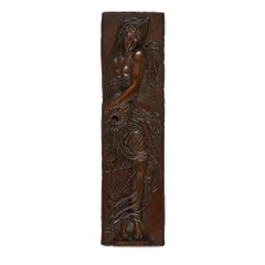 Set of Four Spelter Plaques by Ferdinand Barbedienne