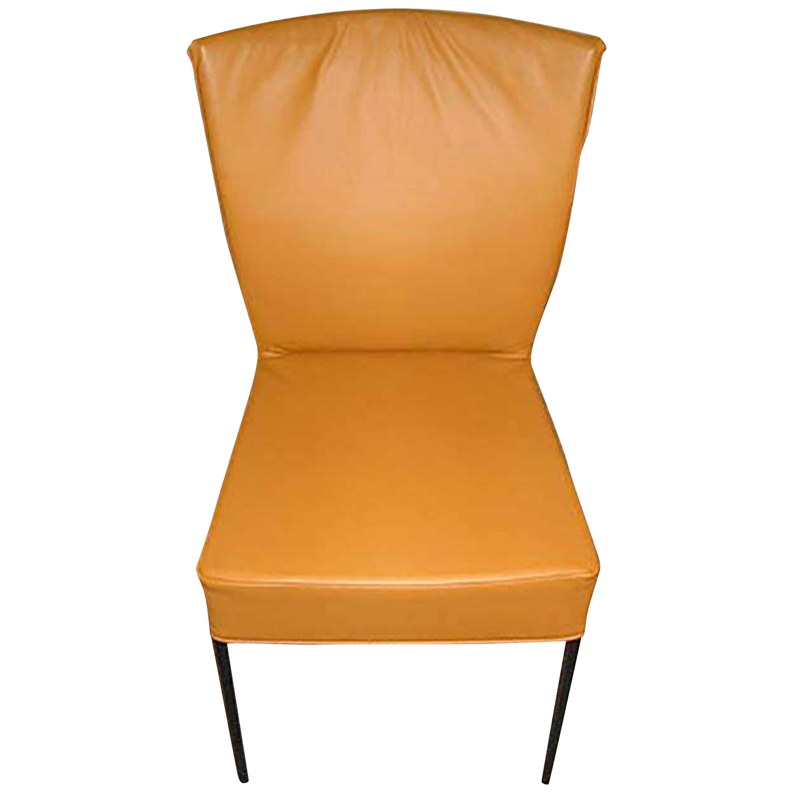 Montis Set of Four Spica Chairs in Leather 