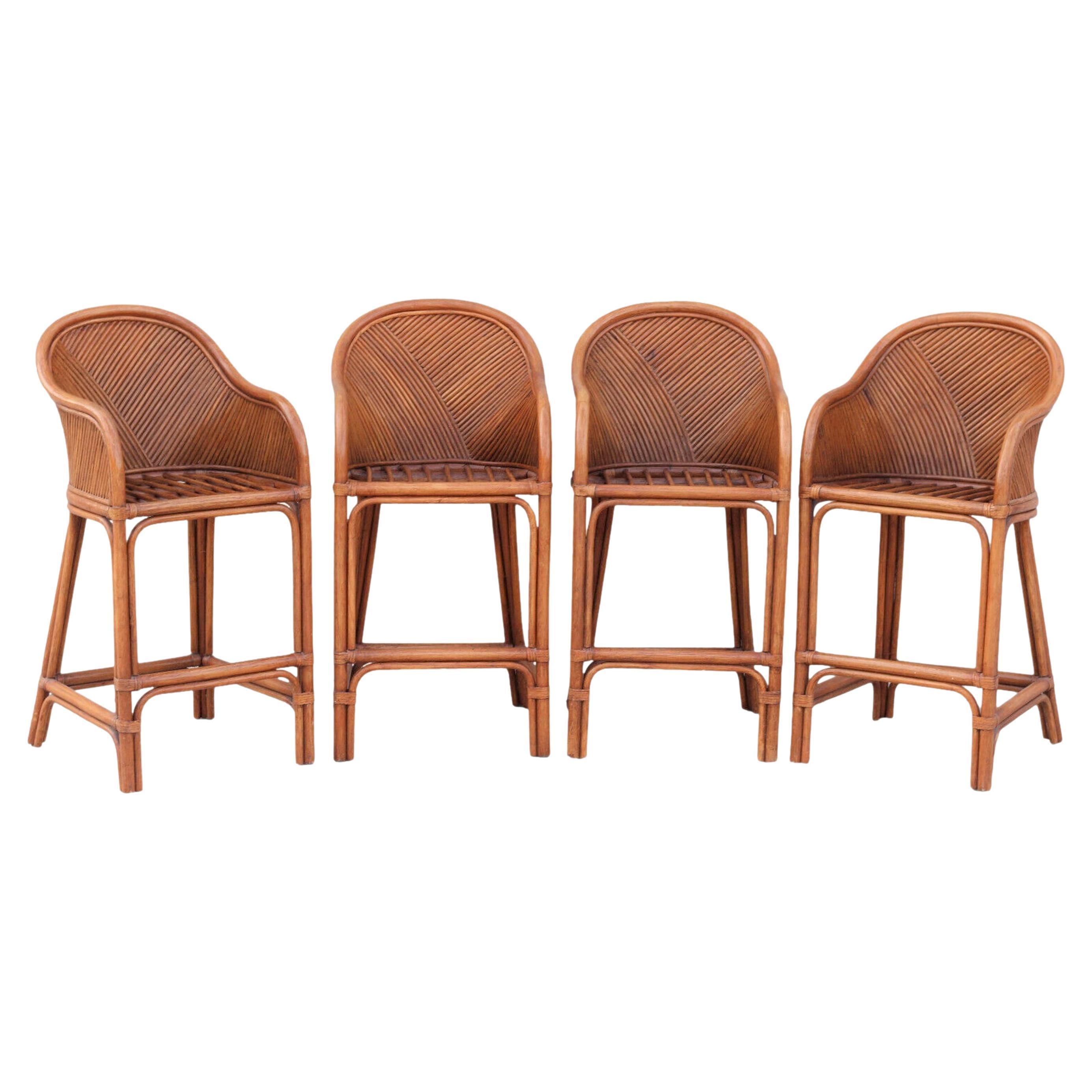 Are rattan bar stools comfortable?