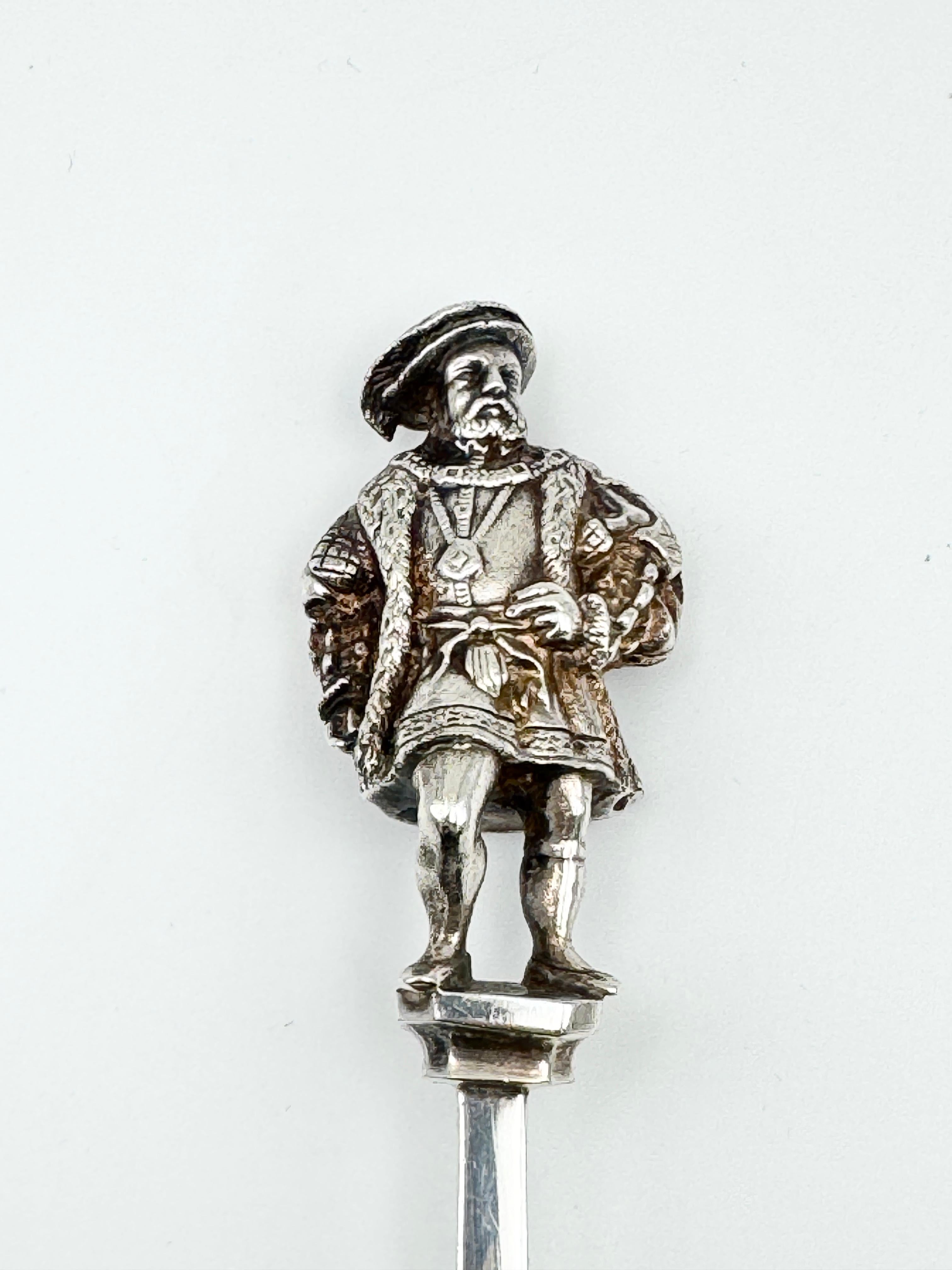 Set of Four Spoons with Figures from Shakespeare For Sale 2