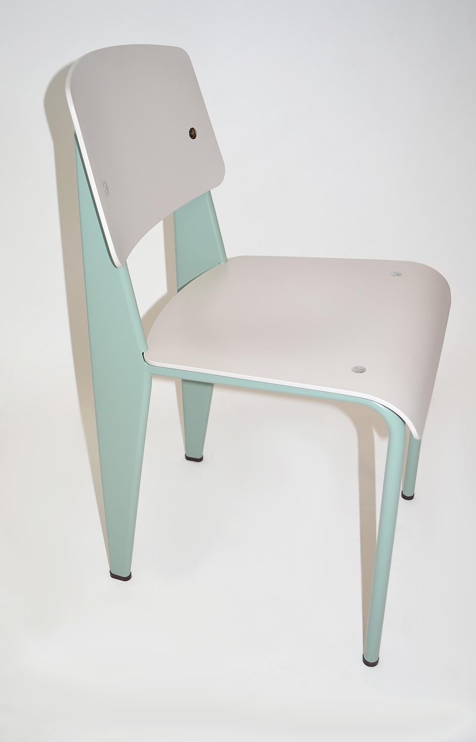 Set of Four Standard SP Chairs by Jean Prouvé from Vitra 1