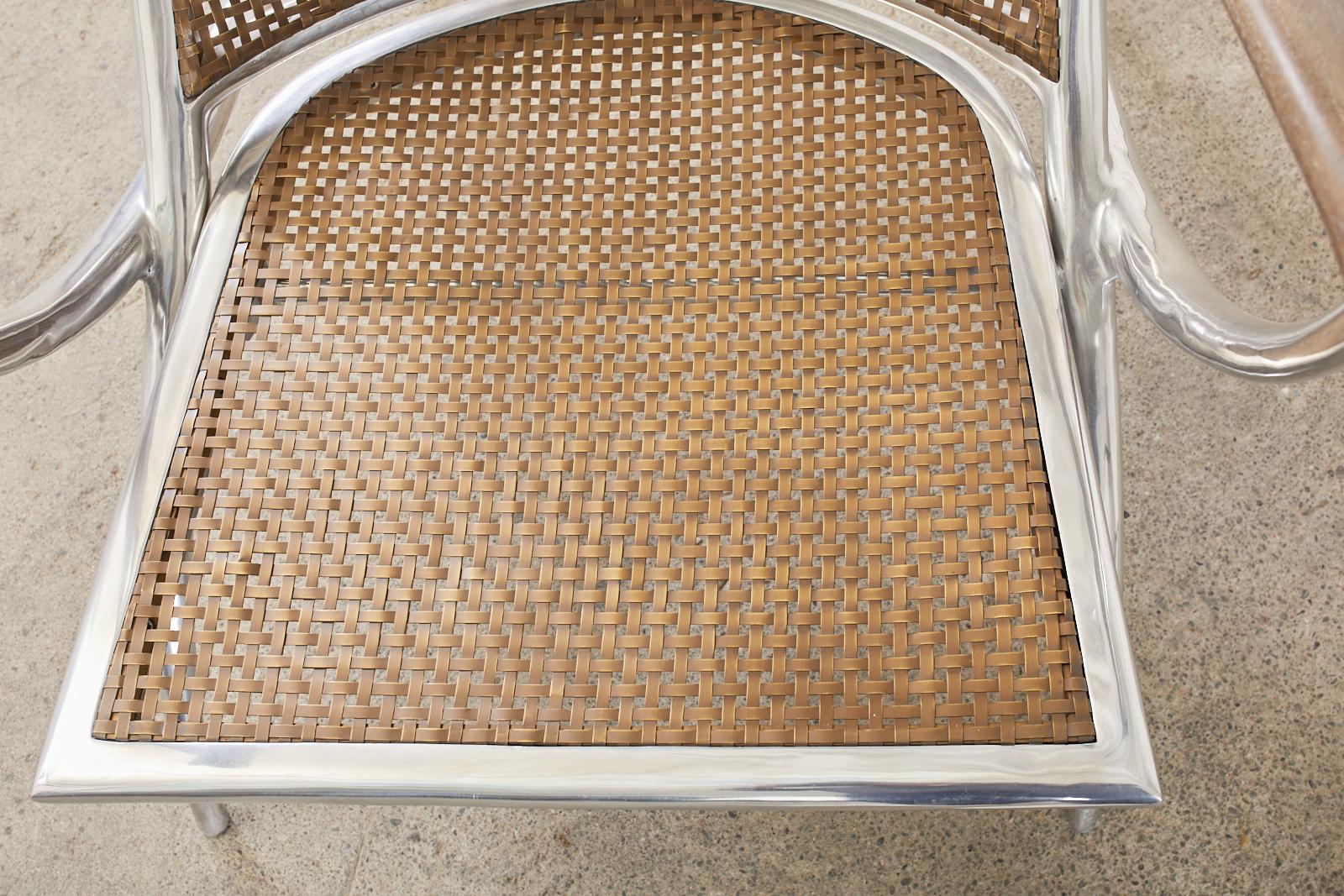Steel Bronze Turku Lounge Chairs by Ironies  1
