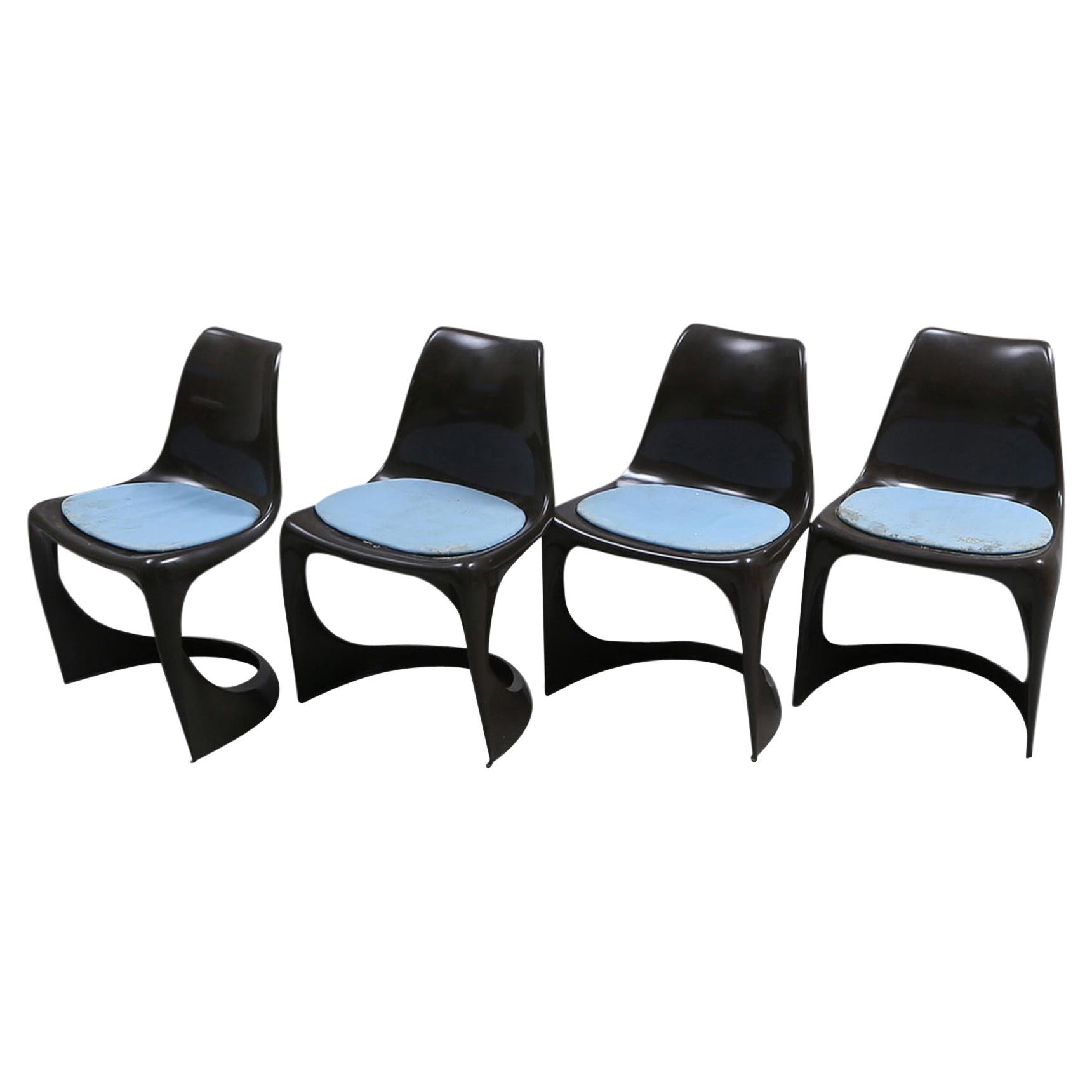 Set of Four Steen Østergaard Model 291 Chairs