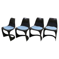 Vintage Set of Four Steen Østergaard Model 291 Chairs