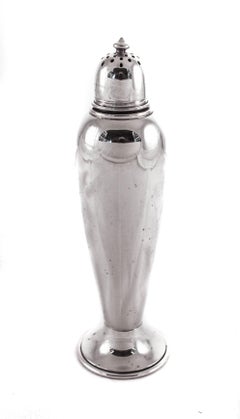 Set of Four Sterling Salt/Pepper Shakers