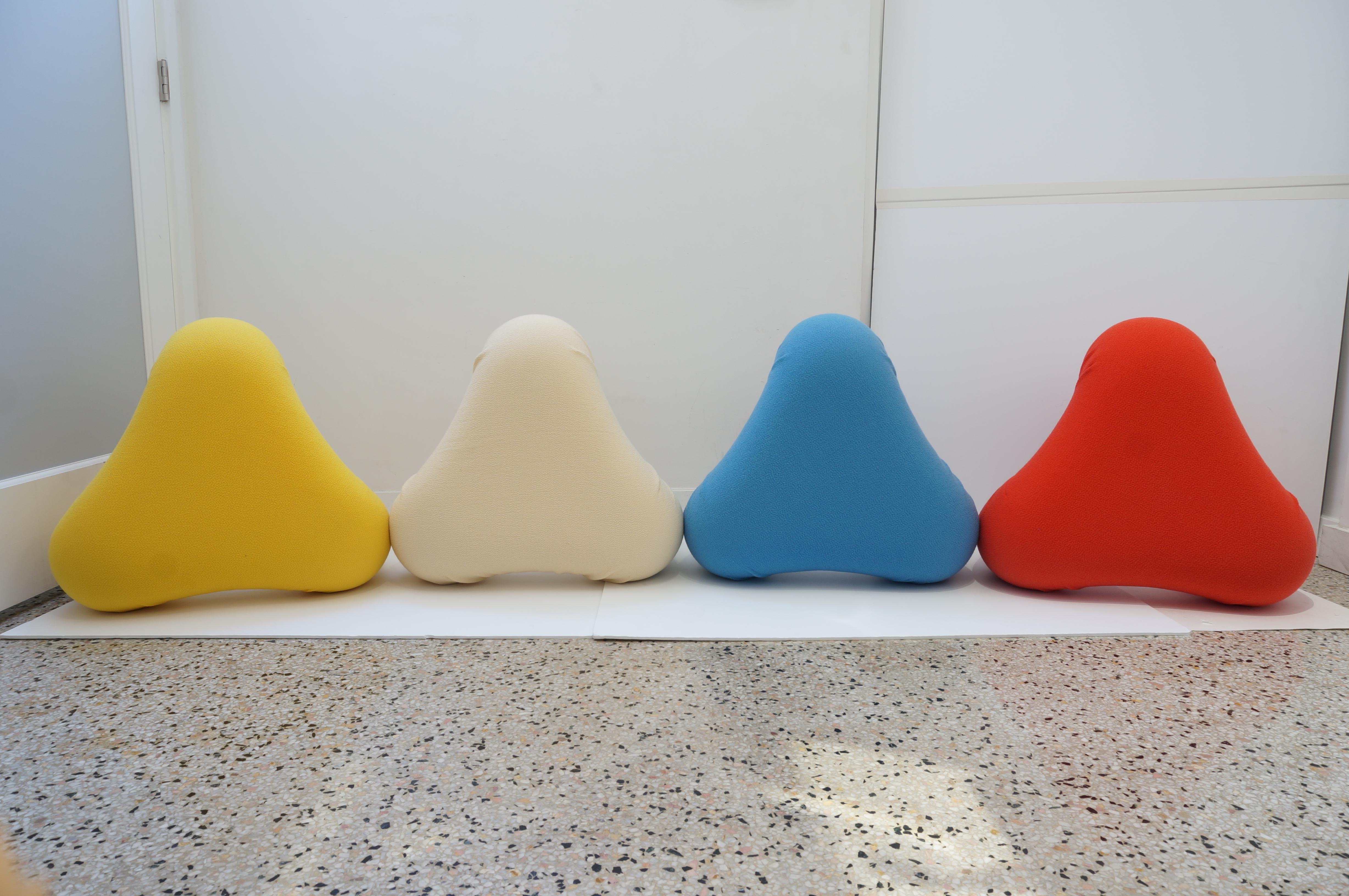 20th Century Set of Four Stools by Carlos Bartoli for Rossi de Albizzate