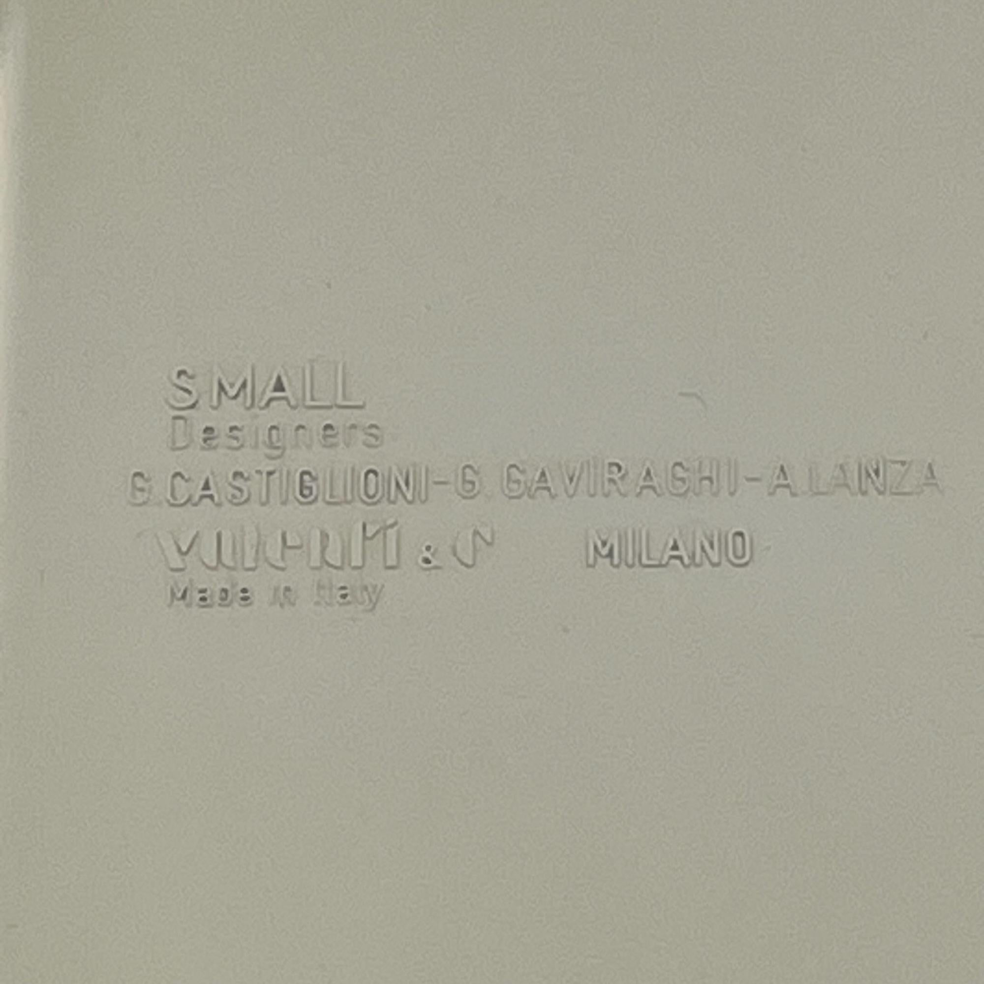 Set of Four Stools 'Small' by Castiglioni Gaviraghi Lanza for Valenti, 1980s For Sale 2