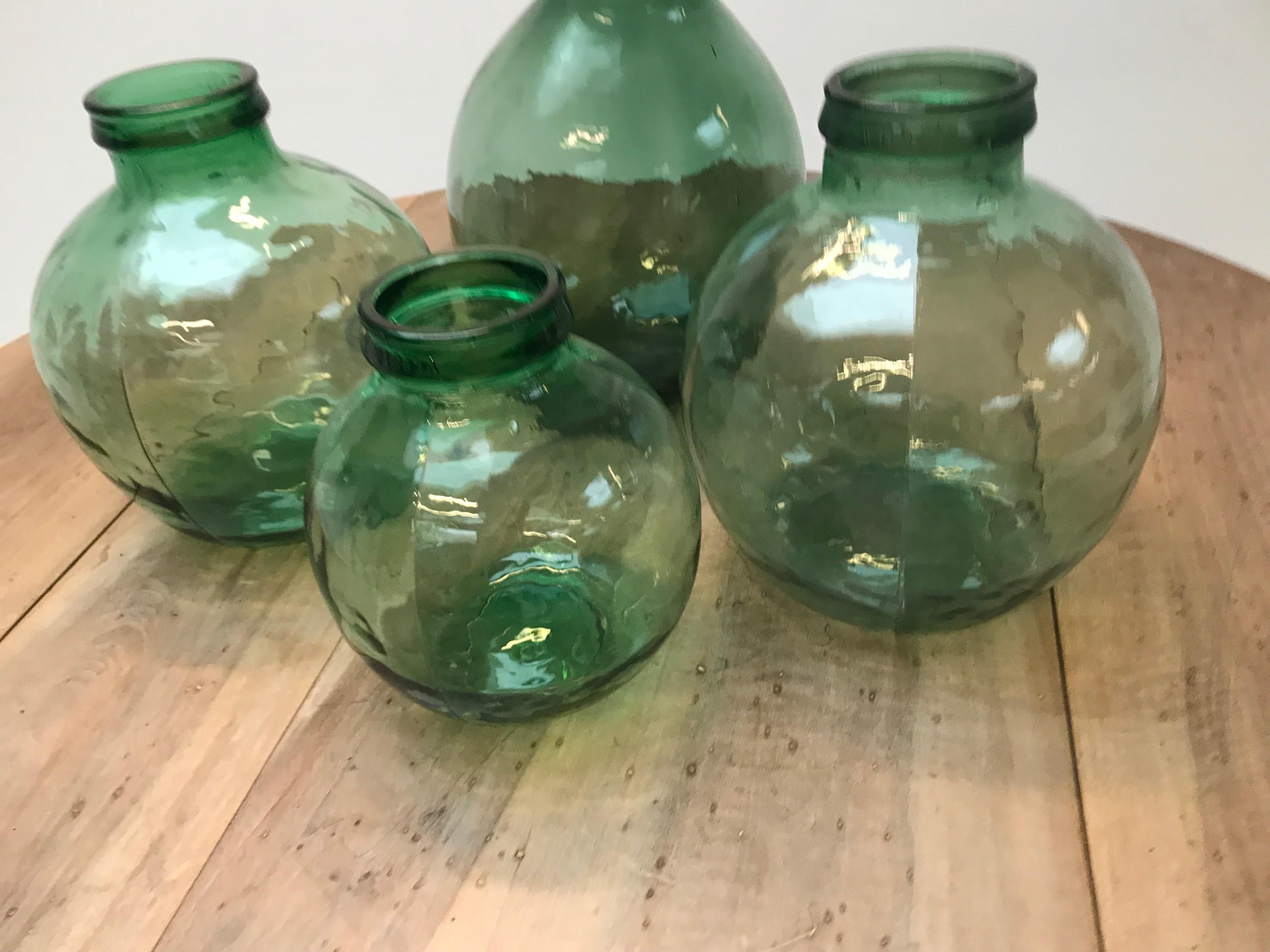 Set of Four Storage Jars In Excellent Condition For Sale In Schellebelle, BE