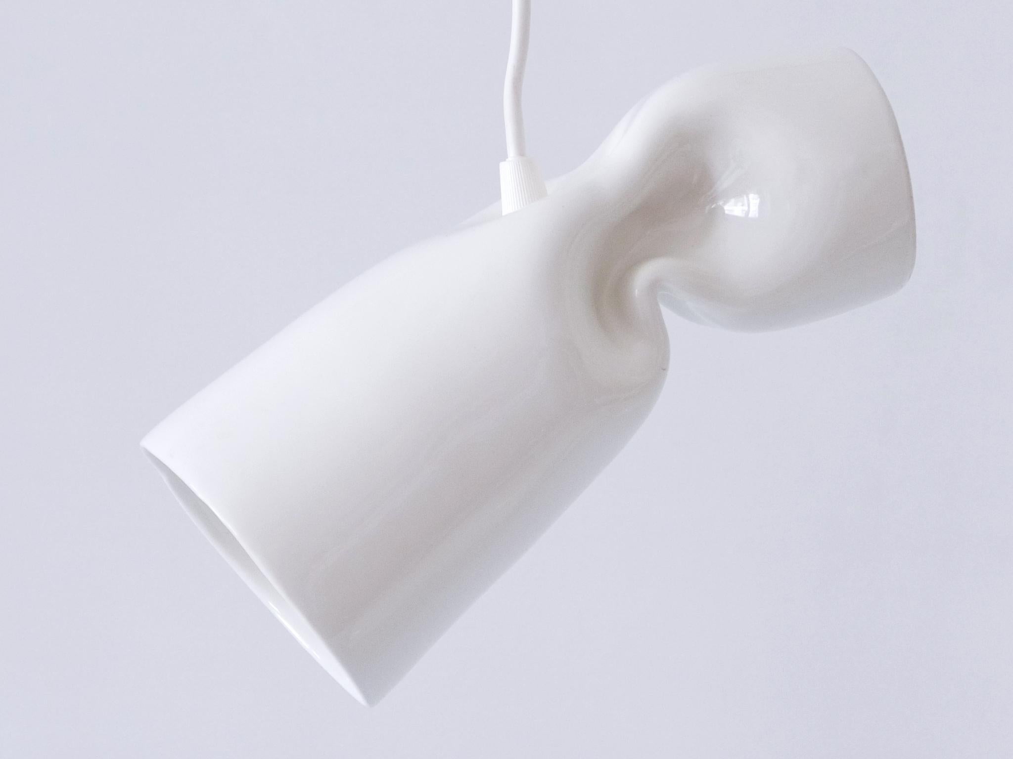 Set of Four Strangled Light Pendant Lamps by Gitta Gschwendtner for Artificial For Sale 4
