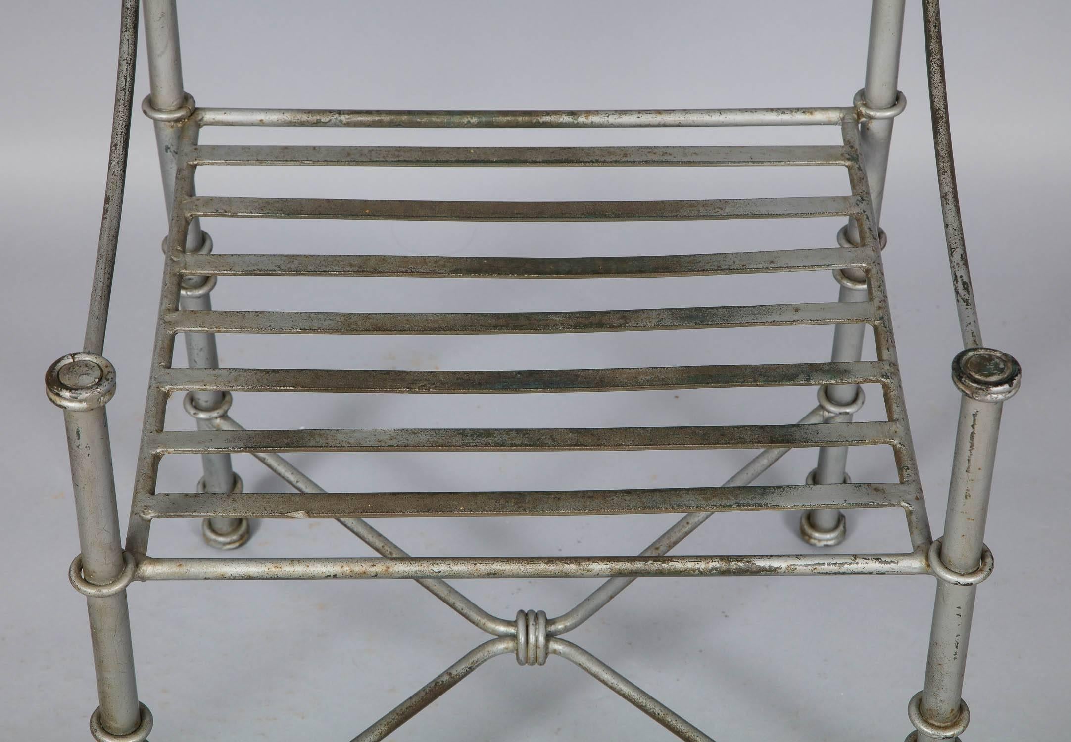 Set of Four Streamlined Garden Armchairs 7