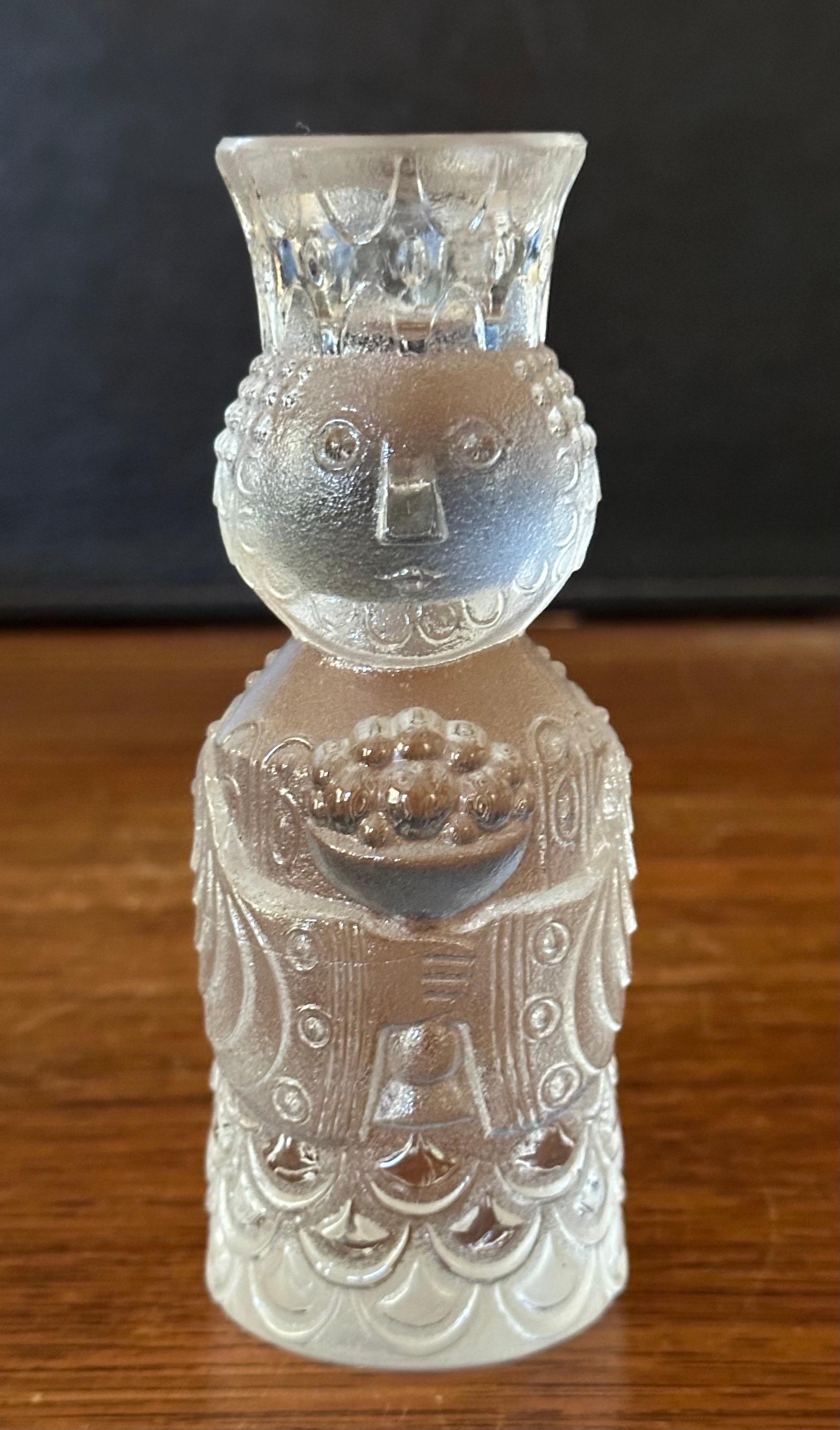 Set di quattro candelieri Studio-Line di Bjorn Wiinblad per Rosenthal Madonna in vendita 5