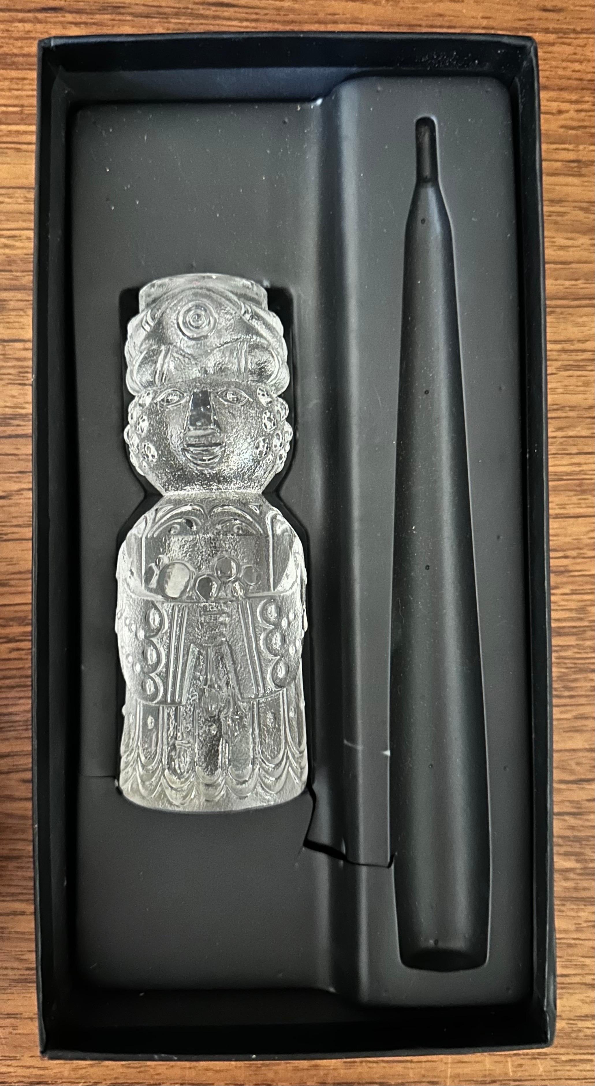 Set di quattro candelieri Studio-Line di Bjorn Wiinblad per Rosenthal Madonna in vendita 8