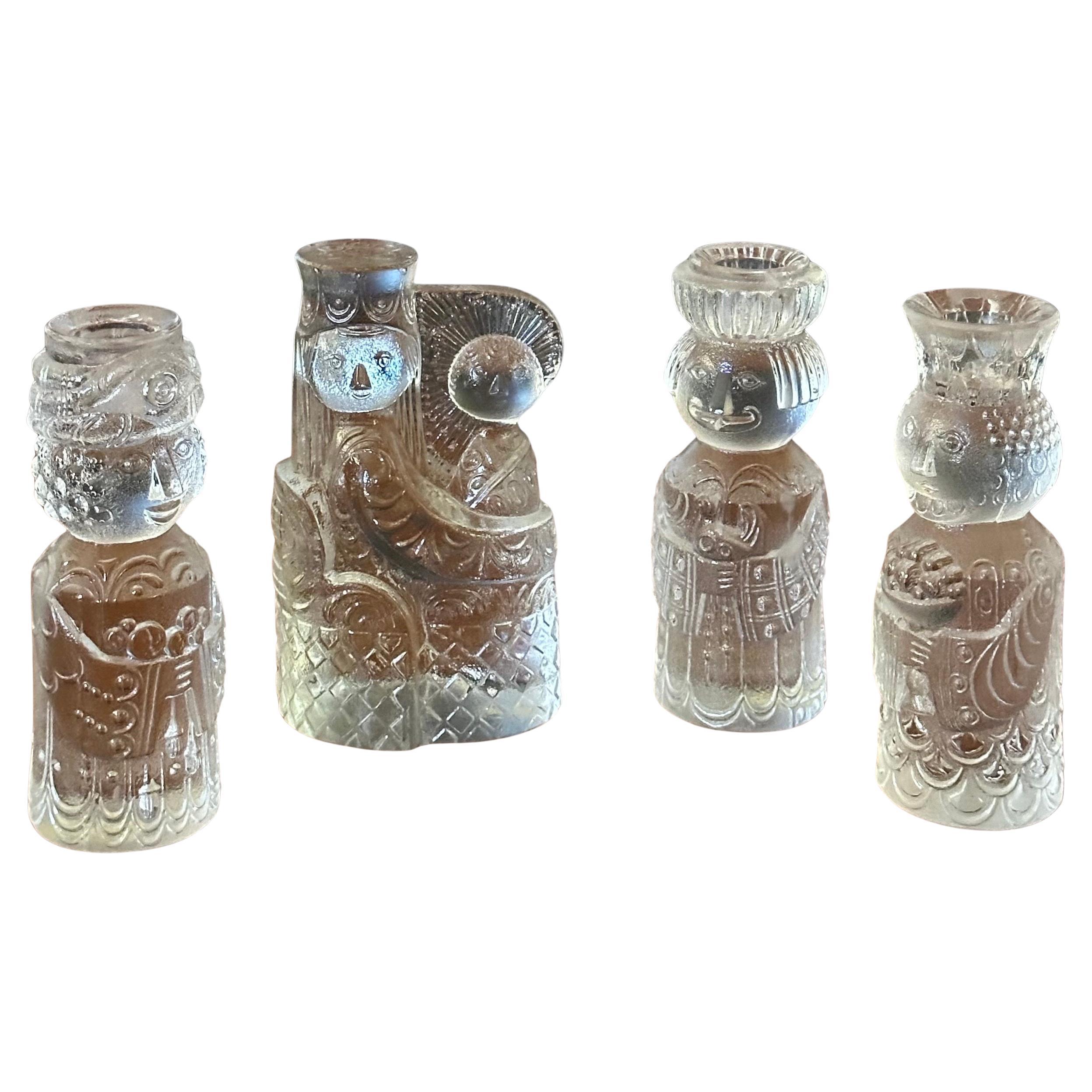 Tedesco Set di quattro candelieri Studio-Line di Bjorn Wiinblad per Rosenthal Madonna in vendita
