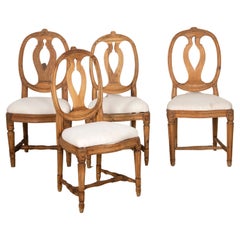 Set of Four Swedish Lindome Chairs