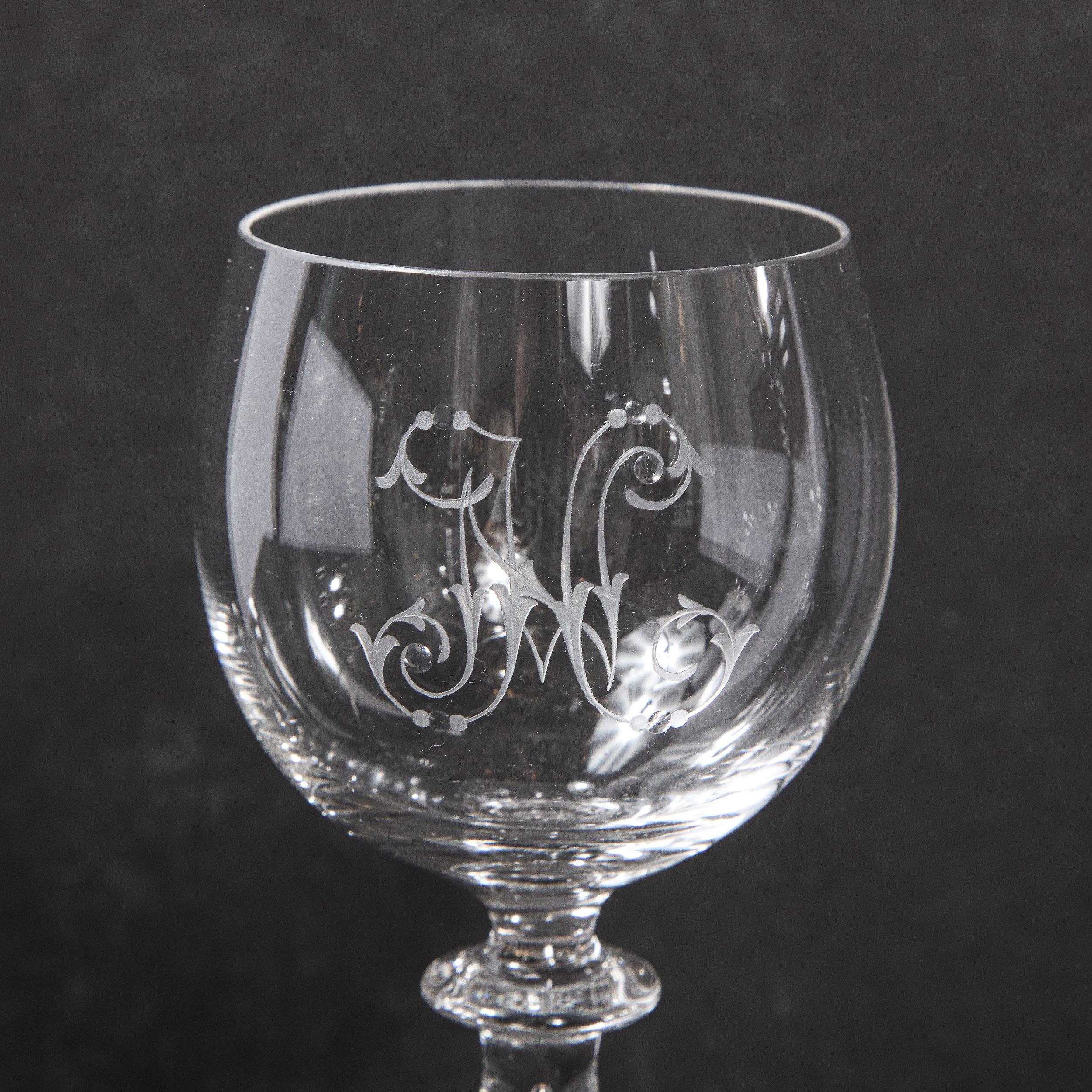 Set of Four Swedish Neoclassical 19th Century Translucent Glass Apertif/ Liqueur 5
