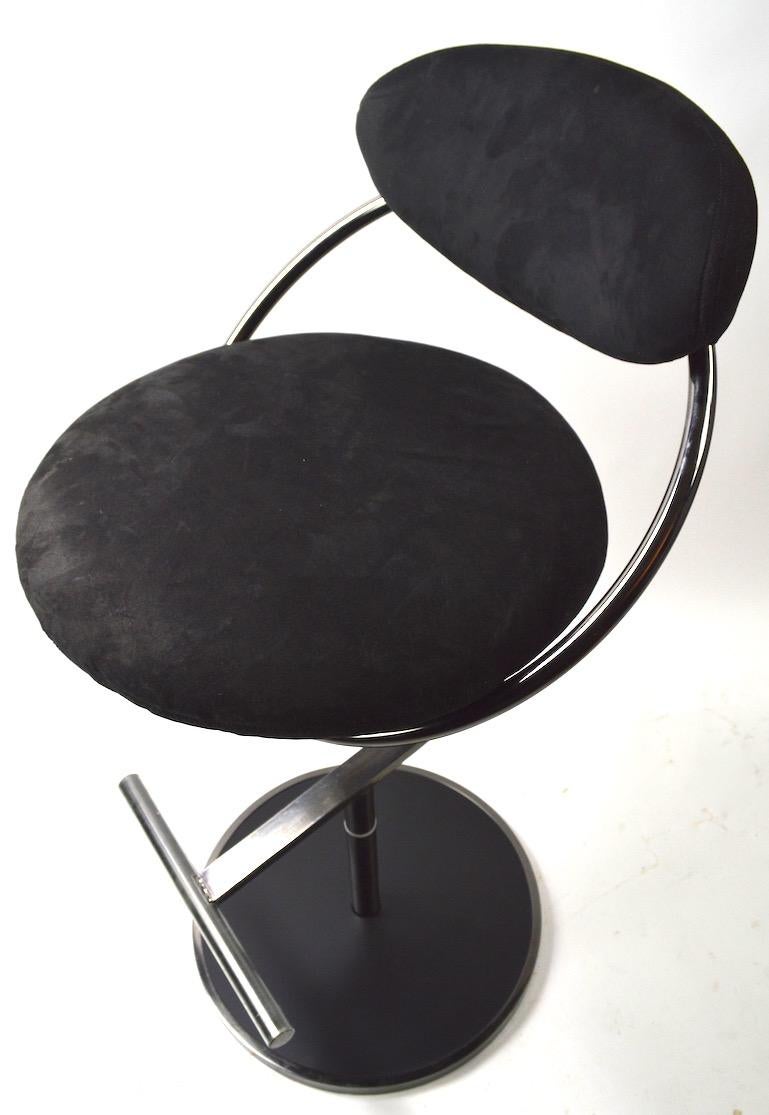 Set of Four Swivel Stools by Design Institute of America 4
