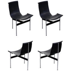 Set of Four T-Chairs by Katavolos, Littell and Kelly for Laverne International