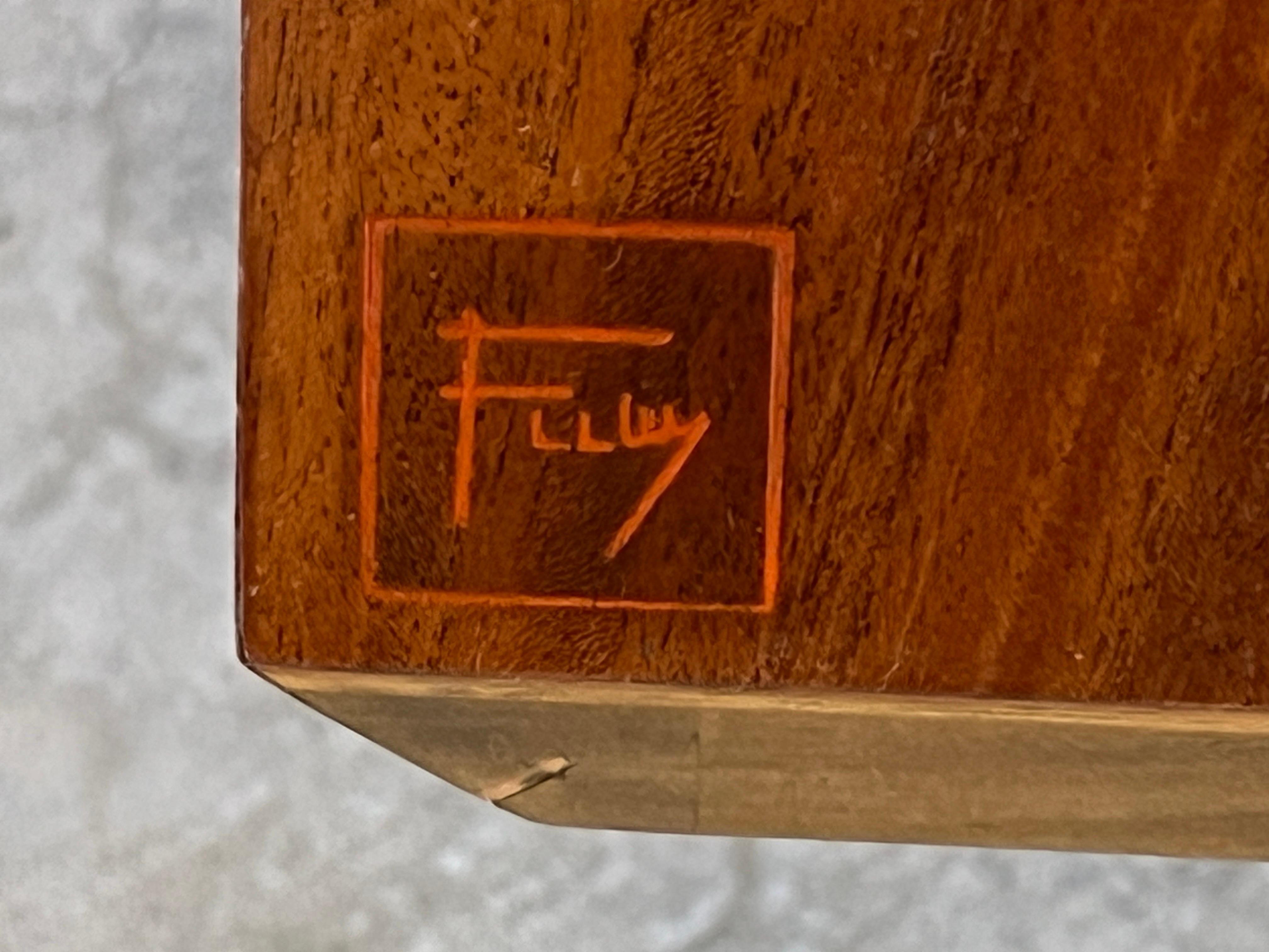Juego de cuatro mesas de Frank Lloyd Wright para Henredon en venta 14