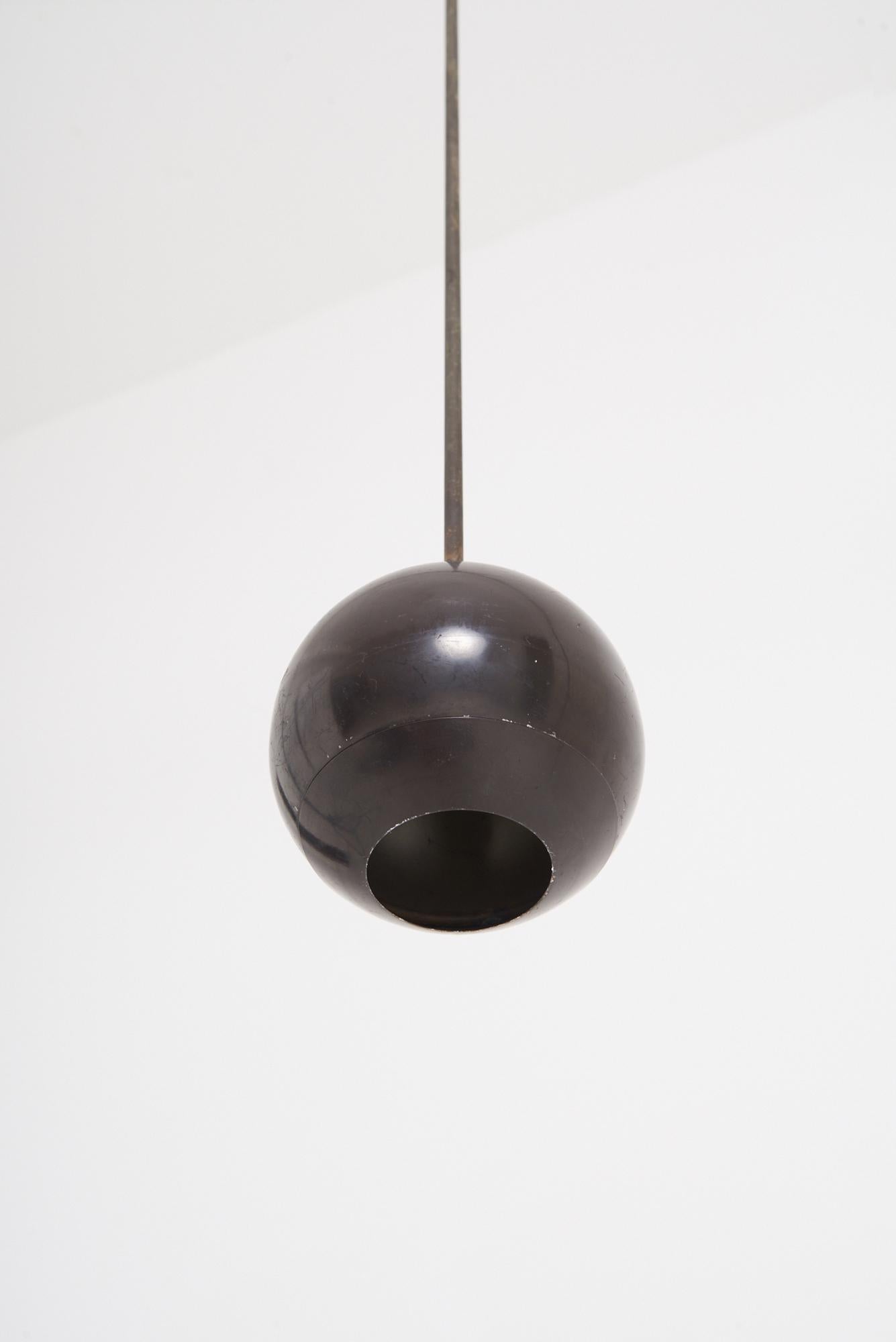 20th Century Set of Four Tall Ceiling Lights For Sale