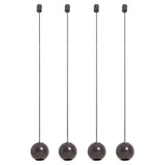 Set of Four Tall Ceiling Lights