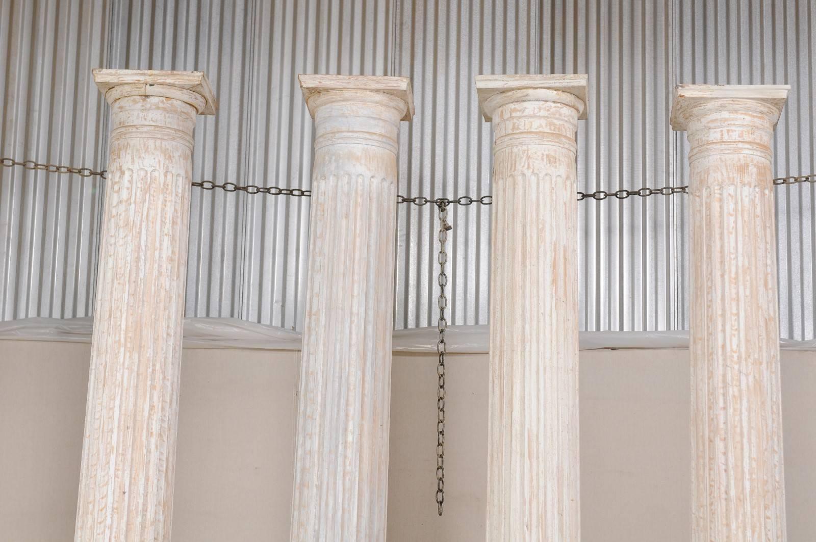 faux greek columns