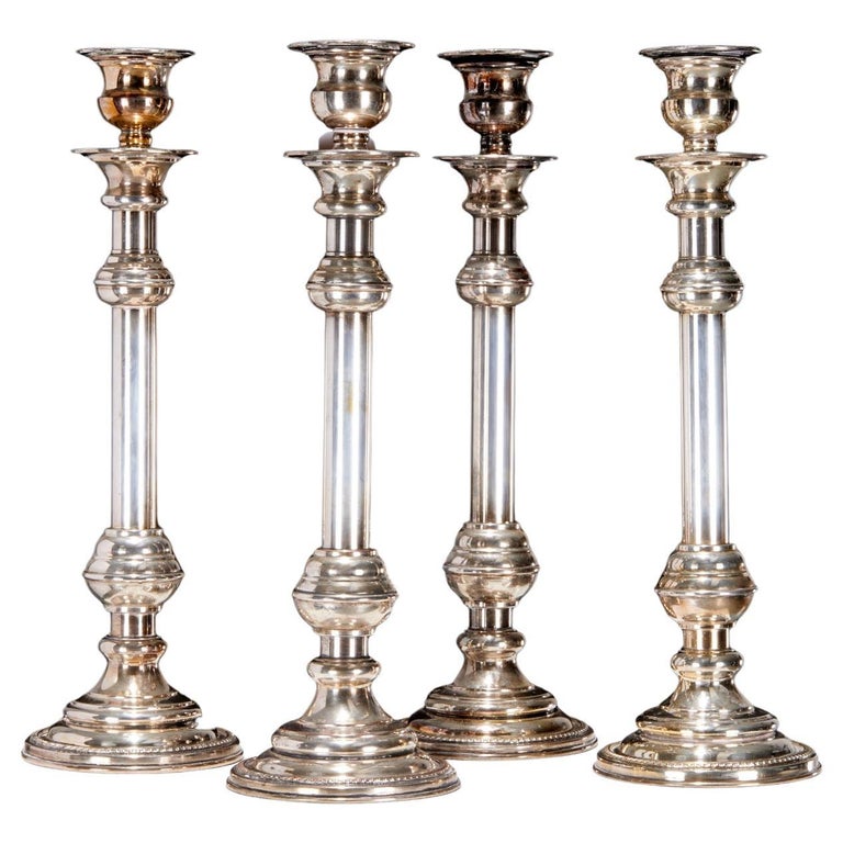 Porte-bougie Vintage R. Broadhead & Co - Bougeoir Ancien état Moyen