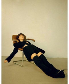 Set of Four Tanned Cognac Marcel Breuer Cesca Dining Chairs